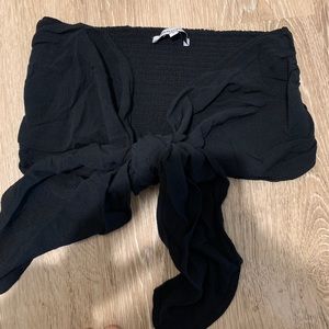 Lauren Nicole crop top/ wrap top